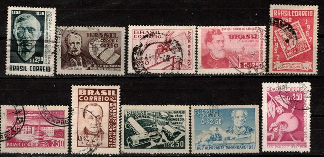 Brazil Commemoratives 1957