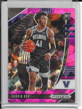 Saddiq Bey 2020-21 Prizm Draft Prizms Pink Ice #59