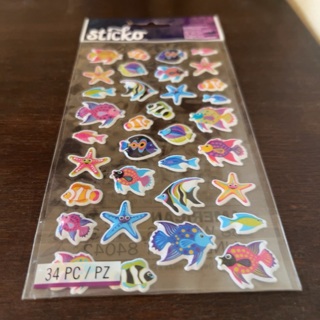 Sticko dimensional fish stickers 