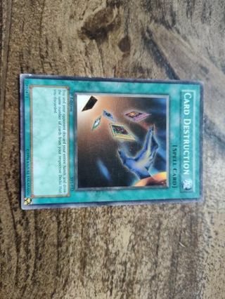 Yu-Gi-Oh Card Card Destruction 1st Edition