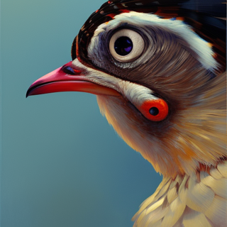 Listia Digital Collectible: Bird Face