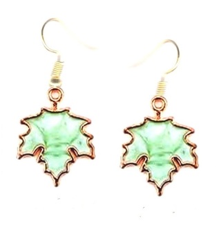 GP GREEN LEAF EARRINGS STYLE 2 (PLEASE READ DESCRIPTION