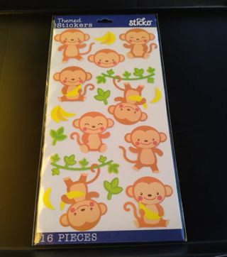 Sticko Monkey Stickers