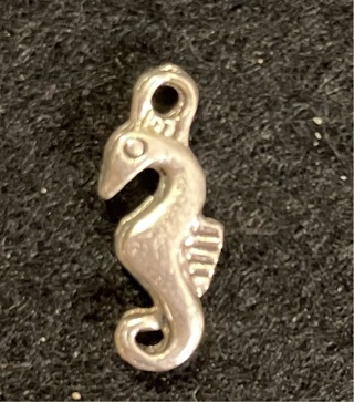 Double-Sided Seahorse Charm