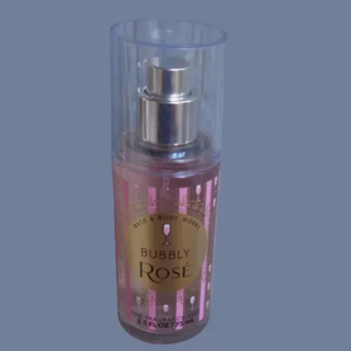 BBW Bath & Body Works Bubbly Rose Fine Fragrance Mist Small Travel Size 2.5 oz