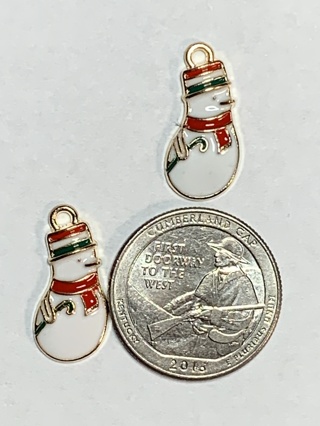 CHRISTMAS CHARMS~#31~SET OF 2 CHARMS~SET 2~FREE SHIPPING!