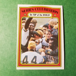 1972 - TOPPS BASEBALL CARD NO. 230 - 1971 WORLD SERIES CELEBRATION