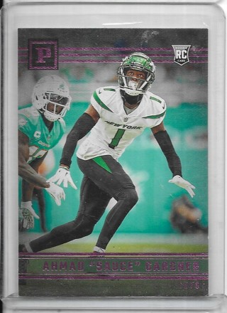 Ahmad "Sauce" Gardner 2022 Chronicles Panini Pink #PA16