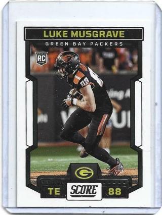 2023 SCORE LUKE MUSGRAVE ROOKIE CARD