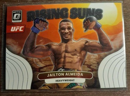 2023 Donruss Optic UFC Rising Suns ~ Jailton Almeida MMA