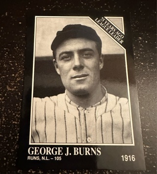 George j burns 