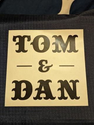 Tom and Dan sticker