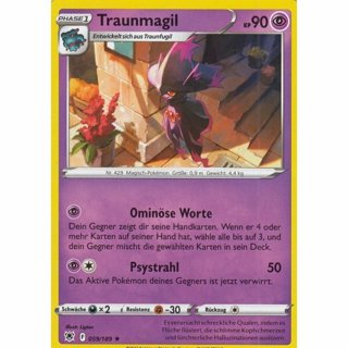  Tradingcard - Pokemon 2022 german Traunmagil 059/189 