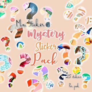 Mini Mystery Sticker Pack