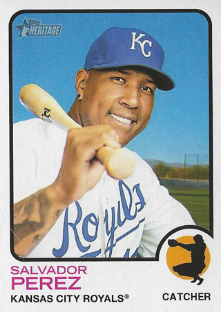 2022 Topps Heritage Salvador Perez #267