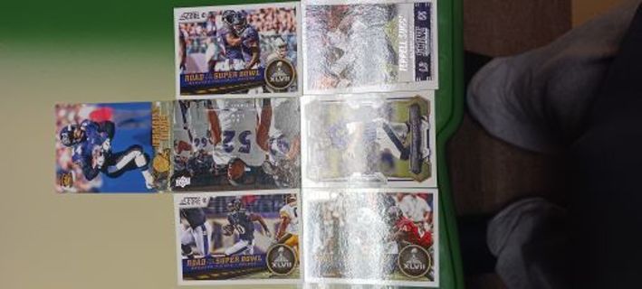 Baltimore Ravens 7 Card Lot