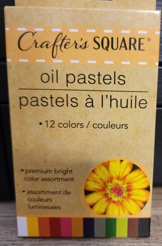 NEW - Crafter's Square - Oil Pastels - 12 colors