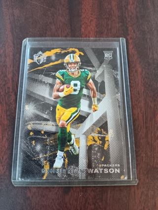 Christian Watson *Rookie 2022 Chronicles Gridiron Kings #15