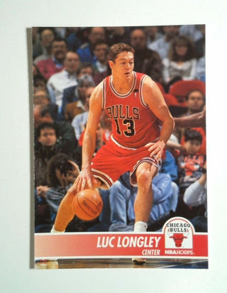 1994 SkyBox NBA Hoops #28 Luc Longley Basketball Card 