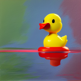 Listia Digital Collectible: Rubber Duckie Puckering Up