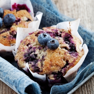 new great american blueberry muffins  recipe card