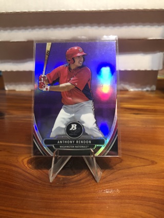 Anthony Rendon 2013 Bowman Platinum Chrome Prospects Purple RC #BPCP25