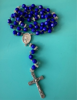 Mother Theresa of Calcutta Blue rosary