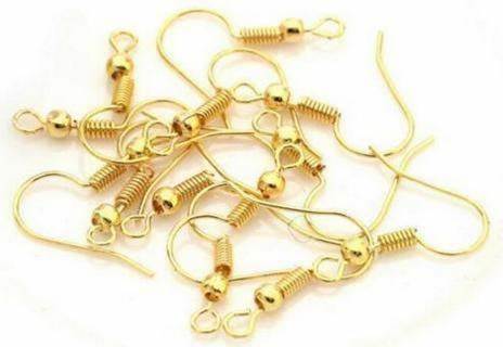 40pcs GP Ear Wires #3 (PLEASE READ DESCRIPTION)