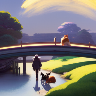 Listia Digital Collectible: Dog bridge