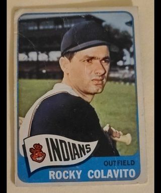 1965 topps Rocky Colavito