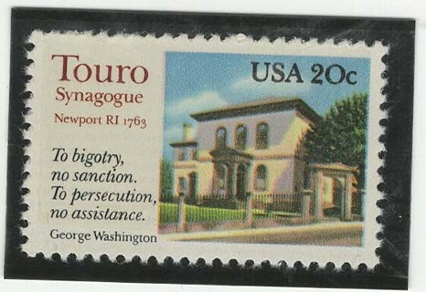 USA 1982, #2017, Tour Synagogue