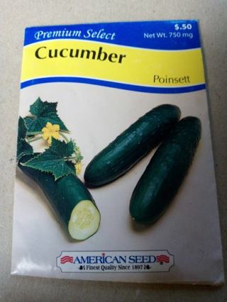 PKG POINSEET CUCUMBER SEEDS