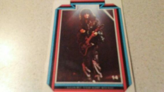 1978 ORIGINAL KISS AUCOIN PAUL STANLEY TRADING CARD# 14