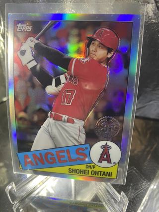 2020 Topps Chrome ‘85 Topps Refractors - Shohei Ohtani - Angels