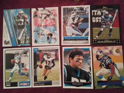 8 card Panthers lot rc's