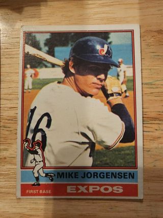 76 Topps Mike Jorgensen #117