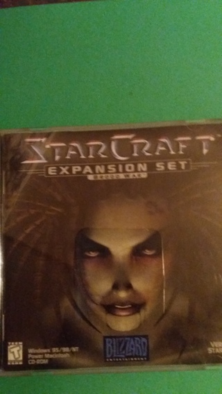 star craft  brood war expansion set free shipping