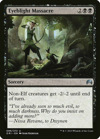 MRG Eyeblight Massacre Origins Magic MTG Sorcery  Card 096/272 (U)