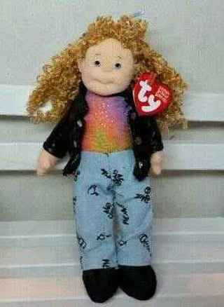 has ty tag=Ty Teenie Beanie Boppers Paula Plappertasche=8.5” Plush Doll