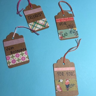 Gift tags