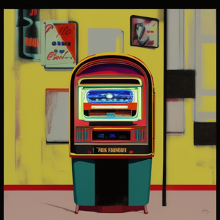 Listia Digital Collectible: 1950's Juke Box