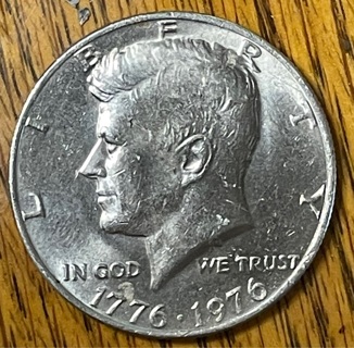 1976 Bicentennial Kennedy Half Dollar About Uncirculated 