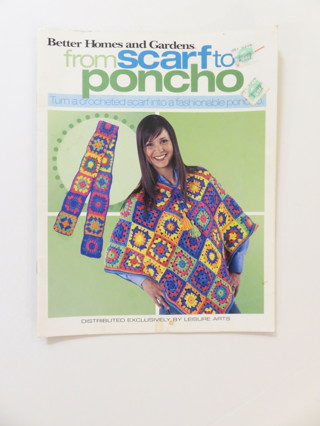 Scarf and Poncho 4 Crochet Patterns