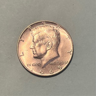 1965 Uncirculated Silver Half Dollar 