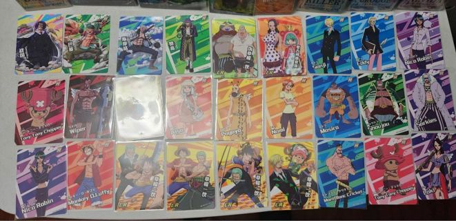 All OnePiece Anime Artwork Cards