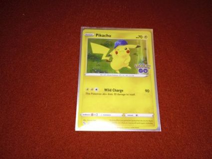 POKEMON POKEMON GO HOLO RARE PIKACHU CARD #298