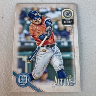 2018 Topps Gypsy Queen - [Base] #79.1 Jose Altuve (Batting; Orange Jersey)