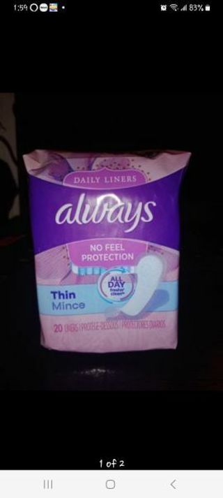 Always Panty Liners {20 Liners}