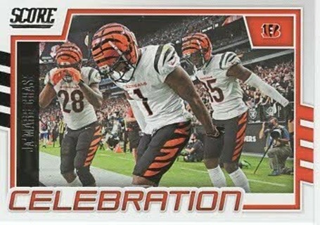 2022 Score Celebration Insert Ja`Marr Chase Cincinnati Bengals #C-JC!