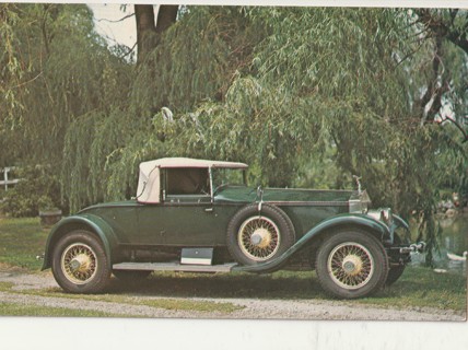 Vintage Unused Postcard: (z): 1926 Rolls Royce